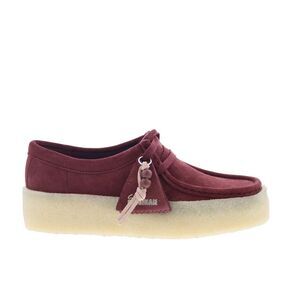 Clarks Womens Wallabee Cup Red Shoes (NWT)